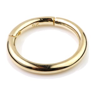 1.6mm Gauge 9ct Yellow Gold Hinged Segment Ring