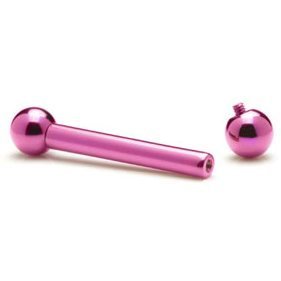 3.0mm Gauge Titanium Barbell - Internally-Threaded