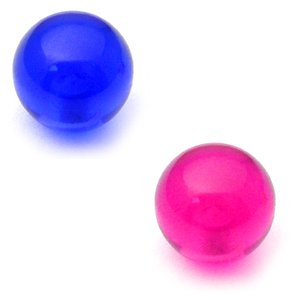 Colourful Acrylic Balls (2-Pack)