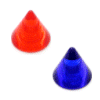 Colourful Cones (2-pack)