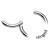 1.2mm Gauge Steel Hinged Segment Ring with Steel Beads - view 2