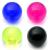 Colourful Acrylic Balls (4-Pack) - view 1