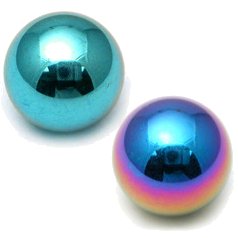 1.6mm Gauge Titanium Balls (2-pack)