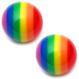 Rainbow Balls (2-pack)