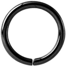 PVD Black Continuous Ring