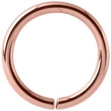 PVD Rose Gold Continuous Ring