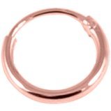 PVD Rose Gold on Sterling Silver Sleeper Ring