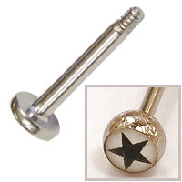 Steel Picture Labret - Star