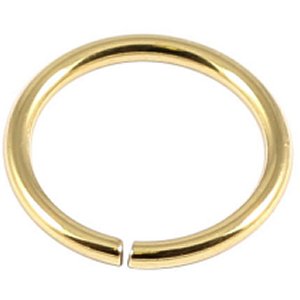 9 Carat Yellow Gold Continuous Ring