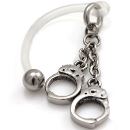 Bioflex Curved Intimate Female Bar - Handcuffs