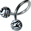 Titanium Zebra Spiral
