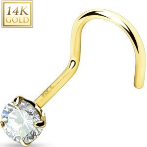 Buy Gold Nose Studs from our UK Body 
