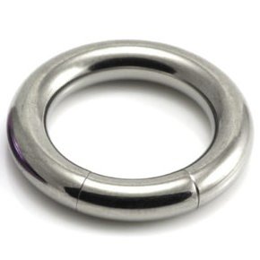 6mm Gauge Titanium Segment Ring