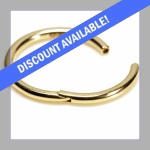 1.2mm Gauge 18ct Yellow Gold Hinged Segment Ring