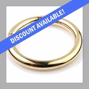 1.6mm Gauge 9ct Yellow Gold Hinged Segment Ring