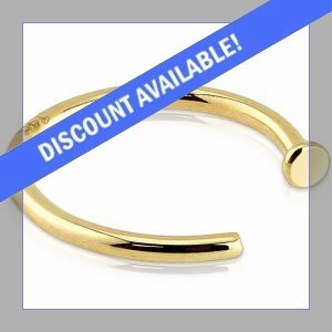 9 Carat Yellow Gold Open Ring