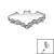 1.2mm Gauge Titanium Bat Attachment - Internally-Threaded - view 1