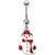 Christmas Belly Bar - Snowman with Scarf & Hat - view 1