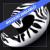 Acrylic Zebra Spiral - Style 1 - view 1