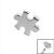 1.2mm Gauge Steel Jigsaw Attachment - Internally-Threaded - view 1