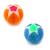 Glitter Star Balls (2-pack) - view 1