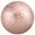 1.6mm Gauge PVD Rose Gold Banana with Unequal Shimmer Balls - view 2