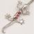 Sterling Silver Moving Gecko Belly Bar - view 2