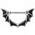 Steel Bat Wings Nipple Clicker - view 1